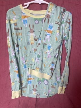 Little sleepies bamboo bunny pajamas
